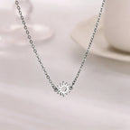 Layered Heart Pendant Necklace for Dark Feminine and Alternative Fashion