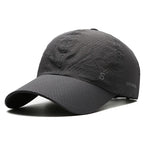 Unisex Quick Dry Baseball Cap with Breathable Design for Outdoor Sports and Everyday Wear
