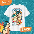 Adventure Creature Anime Graphic Oversized Casual Cotton T-Shirt
