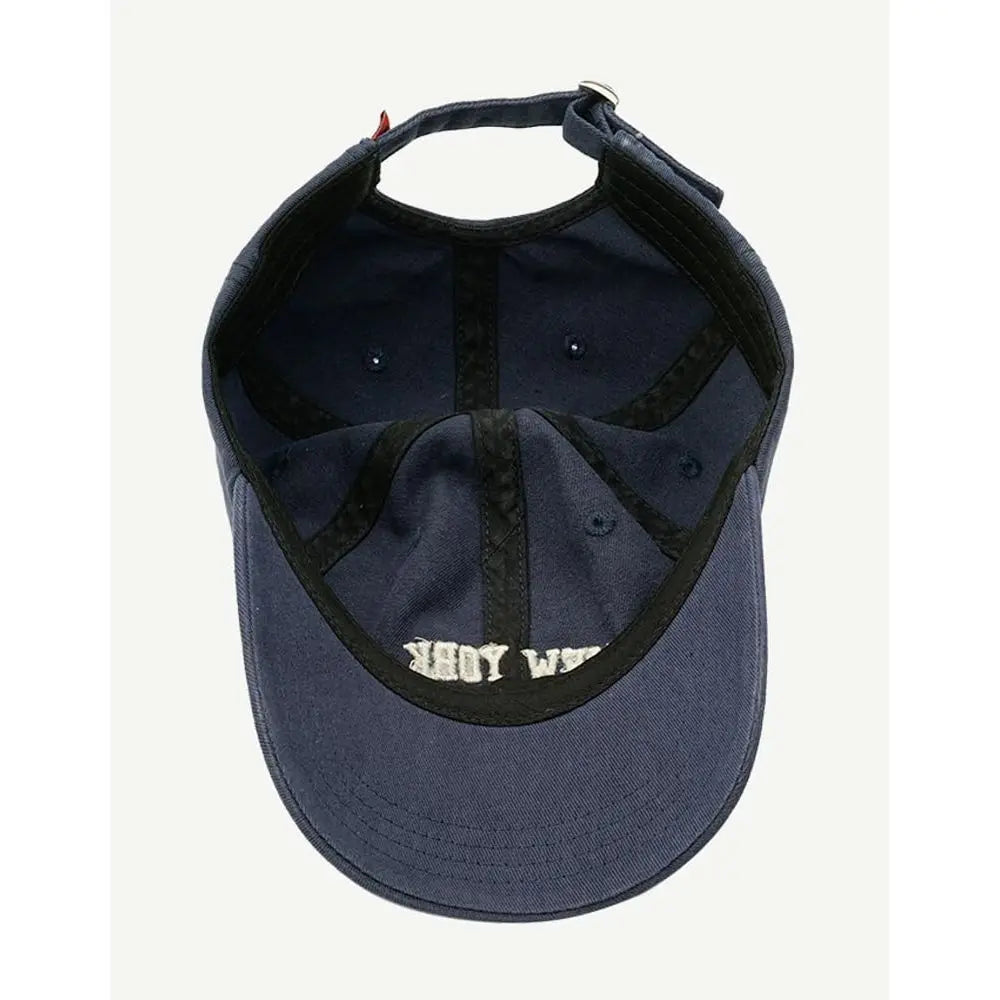 Vintage Embroidered Baseball Cap Adjustable Curved Brim Casual Streetwear Everyday Hat
