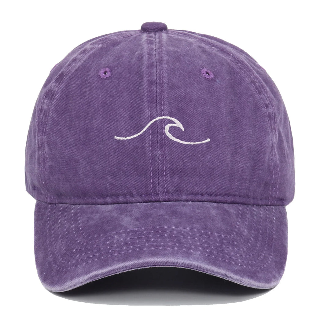 Unisex Washed Baseball Cap with Minimal Embroidered Detail for Casual Everyday Streetwear Style