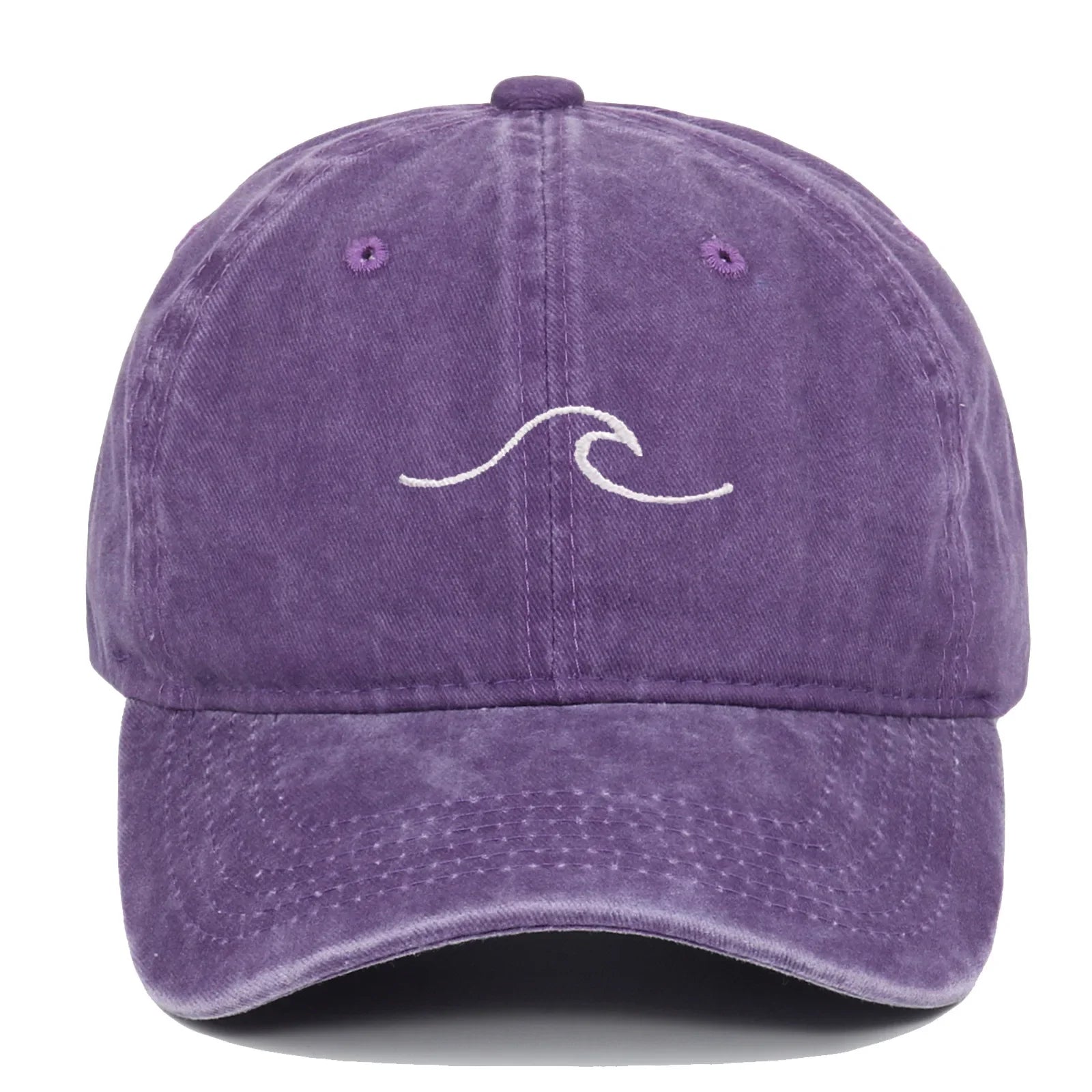 Unisex Washed Baseball Cap with Minimal Embroidered Detail for Casual Everyday Streetwear Style
