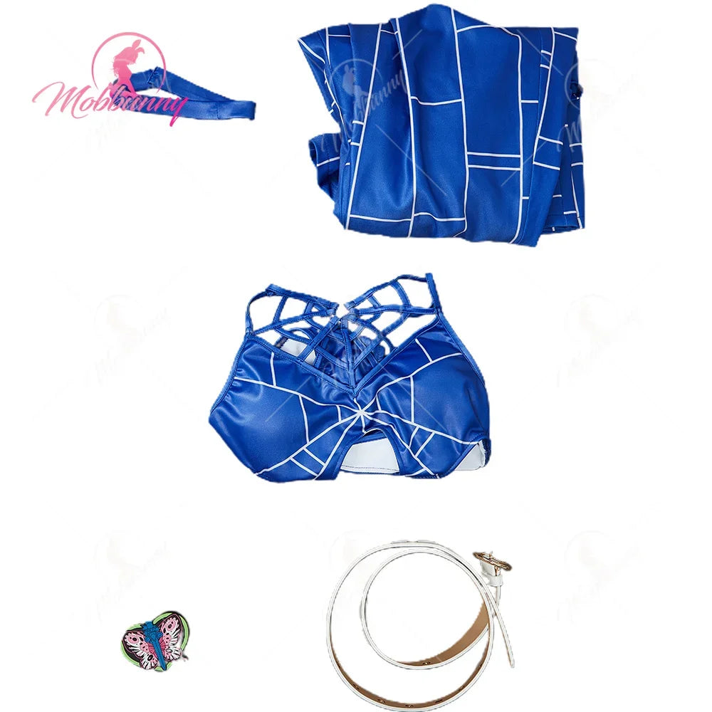 Women's Cutout Bodysuit and Flared Pants Outfit Set with Coordinated Belt Accessories