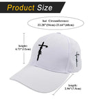 Minimalist Embroidered Baseball Cap Adjustable Curved Brim Casual Streetwear Everyday Hat