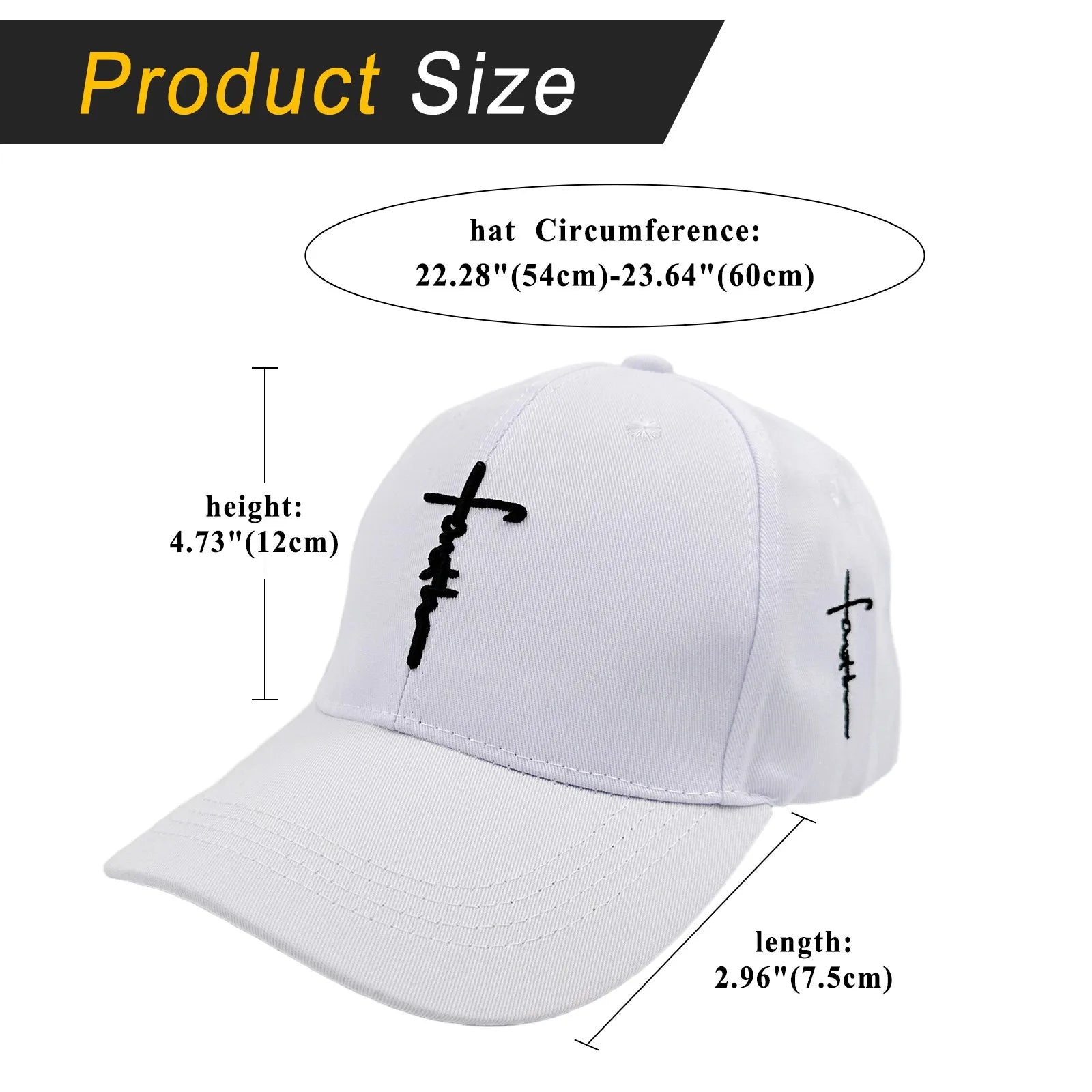 Minimalist Embroidered Baseball Cap Adjustable Curved Brim Casual Streetwear Everyday Hat