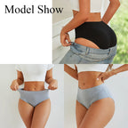 Six-Piece Classic Cotton Blend Mid-Rise Brief Set in Essential Neutrals