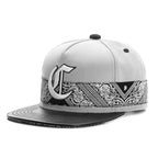 Structured Embroidered Snapback Baseball Cap with Flat Brim for Urban Streetwear Fashion Style