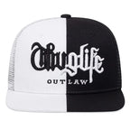 Embroidered Flat Brim Snapback Cap Adjustable Hip Hop Streetwear Baseball Hat
