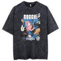 Anime Goth Oversized Tee with Casual Manga Streetwear Illustration