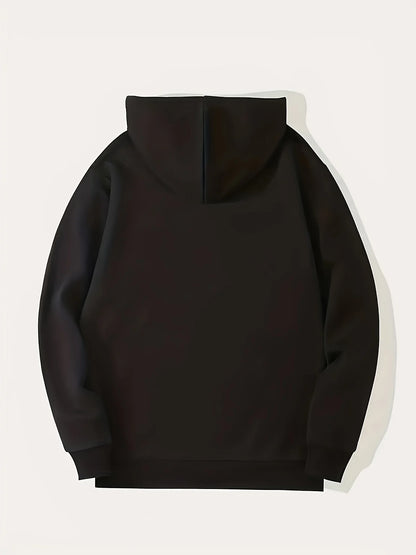Anime-Inspired Flame Graphic Hoodie with Dark Manga Streetwear Energy