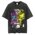 Dark Anime Goth Collage Graphic Oversized Vintage Streetwear T-Shirt