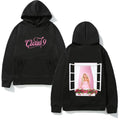Fleece Lined Graphic Hoodie with Oversized Streetwear Fit and Back Artwork