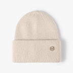 Soft Rabbit Fur Blend Acrylic Knit Beanie for Everyday Winter Casual Fashion and Comfort
