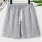 Minimalist Cotton Streetwear Shorts with Relaxed Fit and Clean Casual Styling
