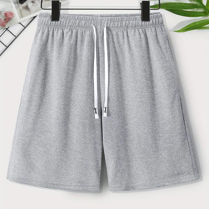 Minimalist Cotton Streetwear Shorts with Relaxed Fit and Clean Casual Styling