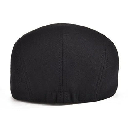 Classic Cotton Ivy Flat Cap Minimalist Driving Hat for Everyday Wear