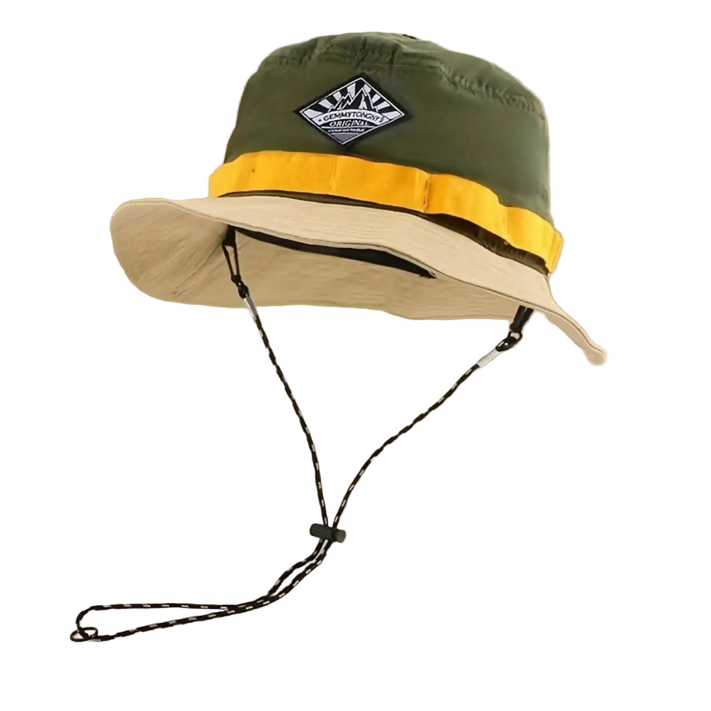 Unisex Wide Brim Packable Bucket Hat with Adjustable Chin Cord for Outdoor Adventures