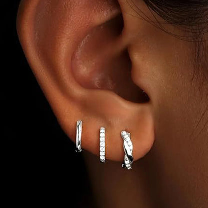 Minimalist Multi Band Ear Cuff for Modern Alternative Fashion Looks