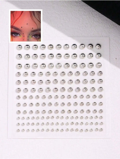 Reusable Faux Piercing Sticker Set for Creative Alternative Fashion Looks
