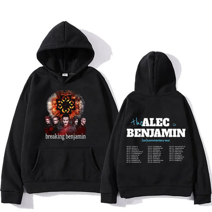 Gothic Anime Hoodie With Vintage Illustration Streetwear Design