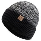 Fleece Lined Acrylic Ribbed Knit Beanie for Everyday Winter Streetwear and Outdoor Comfort