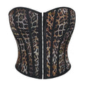 Strapless Corset Top with Structured Boning and Sculpted Waist Silhouette