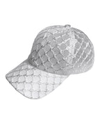 Women's Semi Sheer Lace Baseball Cap with Adjustable Fit for Casual Summer Everyday Style