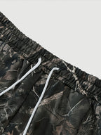 Men's Loose Fit Camouflage Print Sweatpants with Relaxed Streetwear Everyday Casual Style
