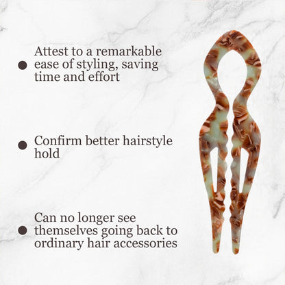 Minimalist French Twist U Shaped Hair Pin for Effortless Chic Updos
