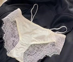 Scalloped Eyelash Lace Bralette and Boyleg Short Set with Cutout Front Detailing