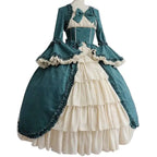 Victorian Gothic Layered Ball Gown with Dark Romantic Fashion Aesthetic