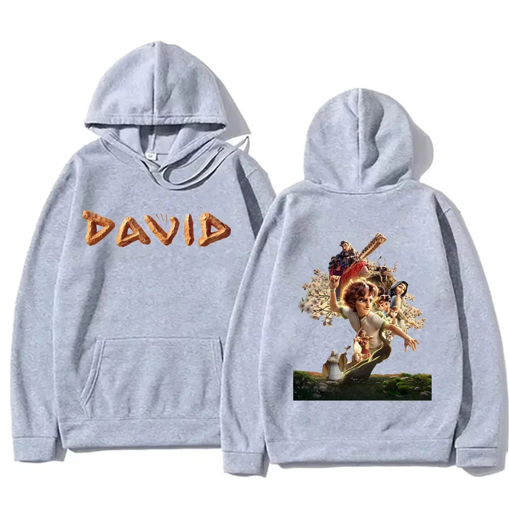 Anime-Inspired Warrior Art Hoodie with Japanese Streetwear Aesthetic