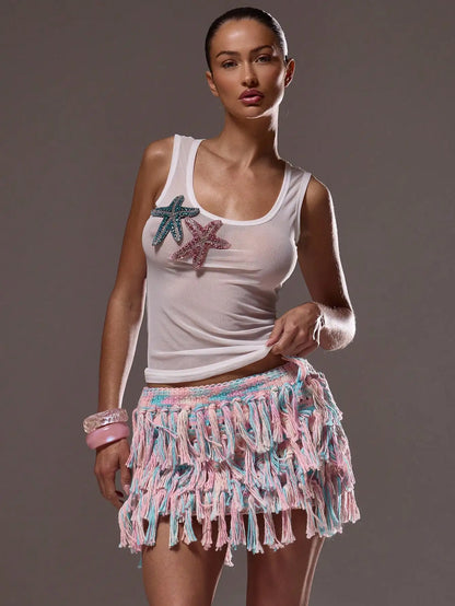 Slim Fit Sleeveless Tank Top with Minimalist Everyday Summer Styling