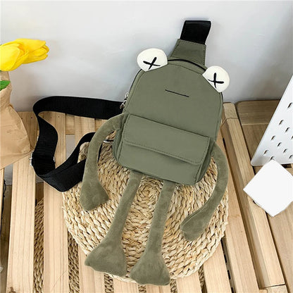Compact Utility Crossbody Bag with Adjustable Strap Everyday Casual Design