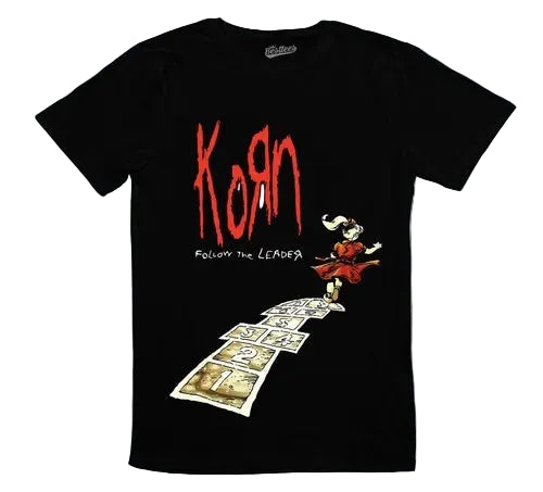 Vintage Typography Graphic T-Shirt with Retro Streetwear Music-Inspired Artwork