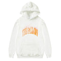 Oversized Streetwear Hoodie With Vintage Typography Graphic Front Design