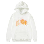 Oversized Streetwear Hoodie With Vintage Typography Graphic Front Design