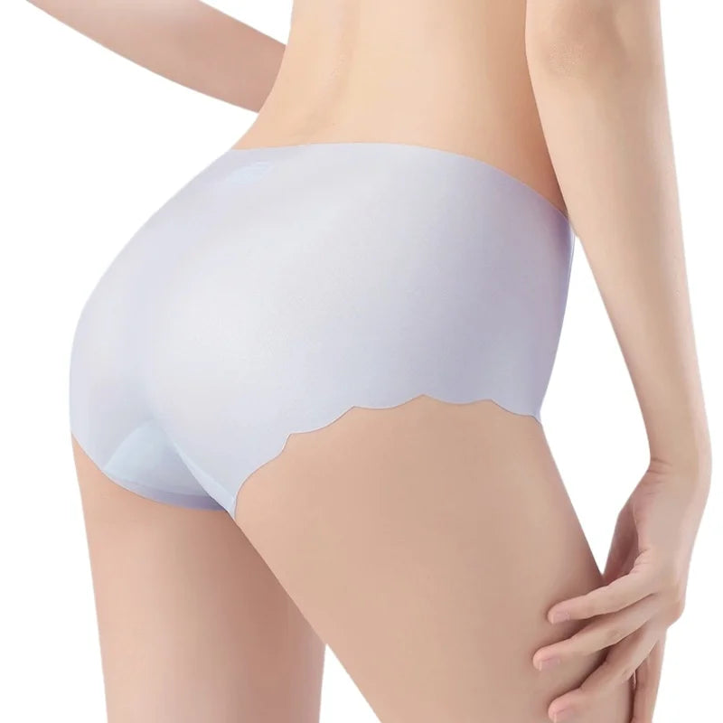 Seven-Piece Ultra-Thin Seamless Low-Rise Brief Set in Pastel Tones