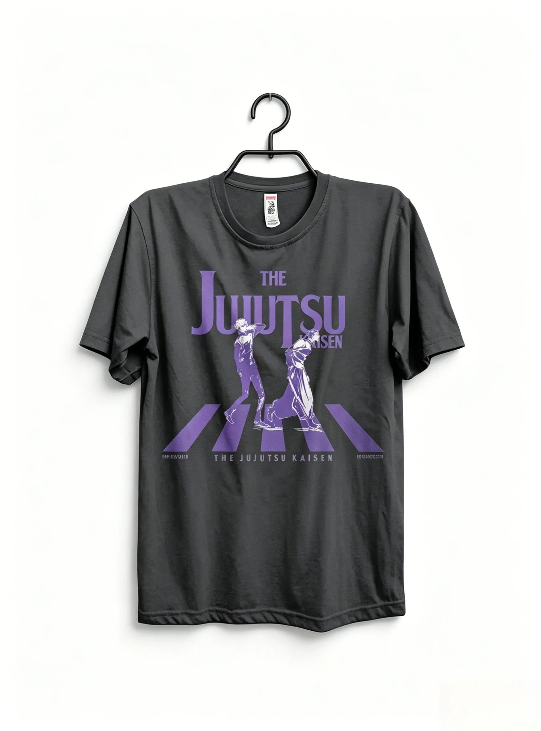 Minimal Anime Energy Oversized Retro Streetwear Graphic Cotton T-Shirt