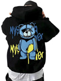 Anime Skate Streetwear Hoodie with Manga-Inspired Tokyo Board Artwork