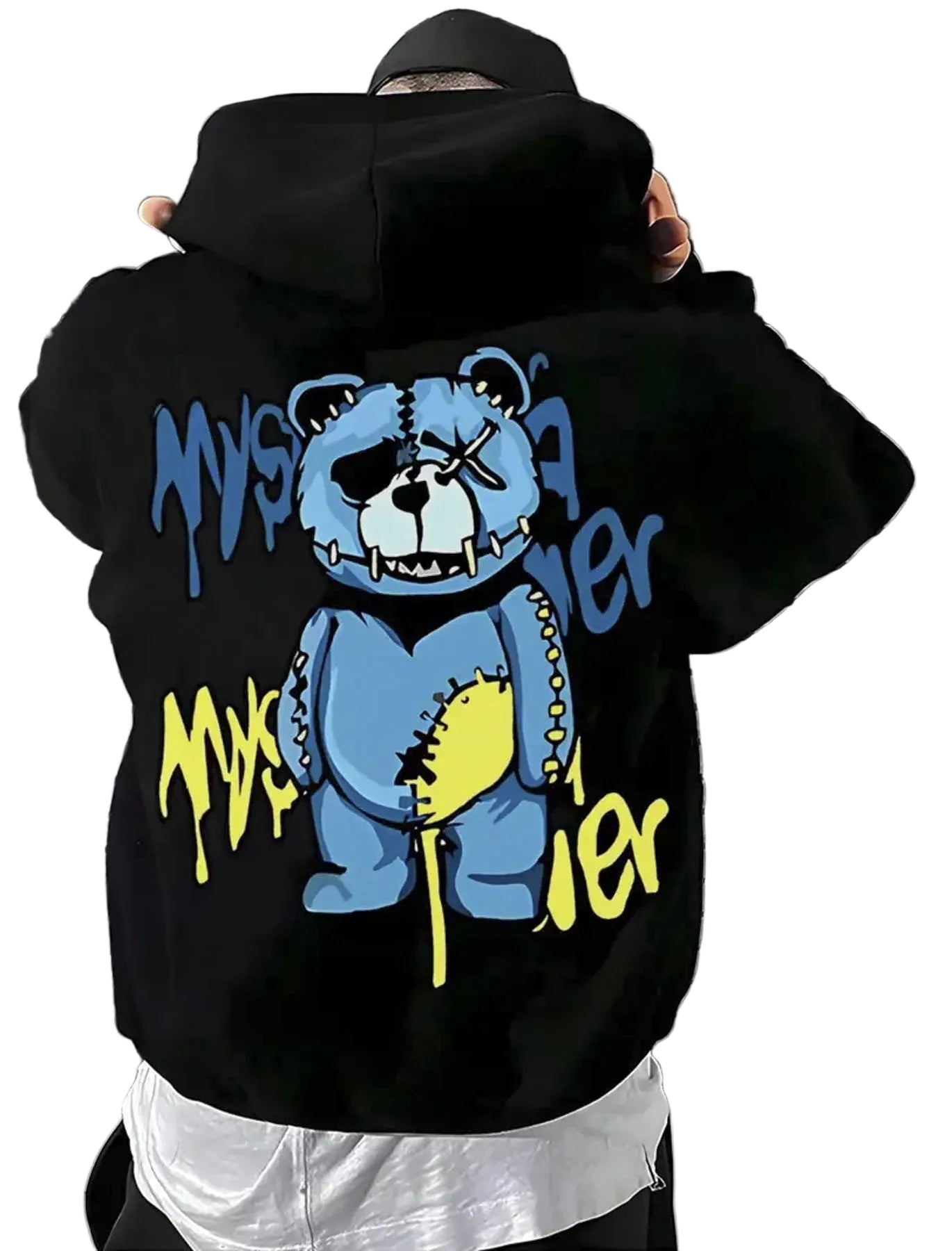 Anime Skate Streetwear Hoodie with Manga-Inspired Tokyo Board Artwork