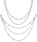 Star Pants Chain for Y2K Punk and Vintage Streetwear Styling