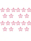 Y2K Star Hair Pin Set Celestial Alternative Fashion Accessories