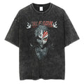 Phantom Mask Anime Graphic Oversized Vintage Cotton T-Shirt