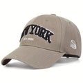 Minimalist Embroidered Baseball Cap with Adjustable Fit for Casual Everyday Streetwear Fashion Style