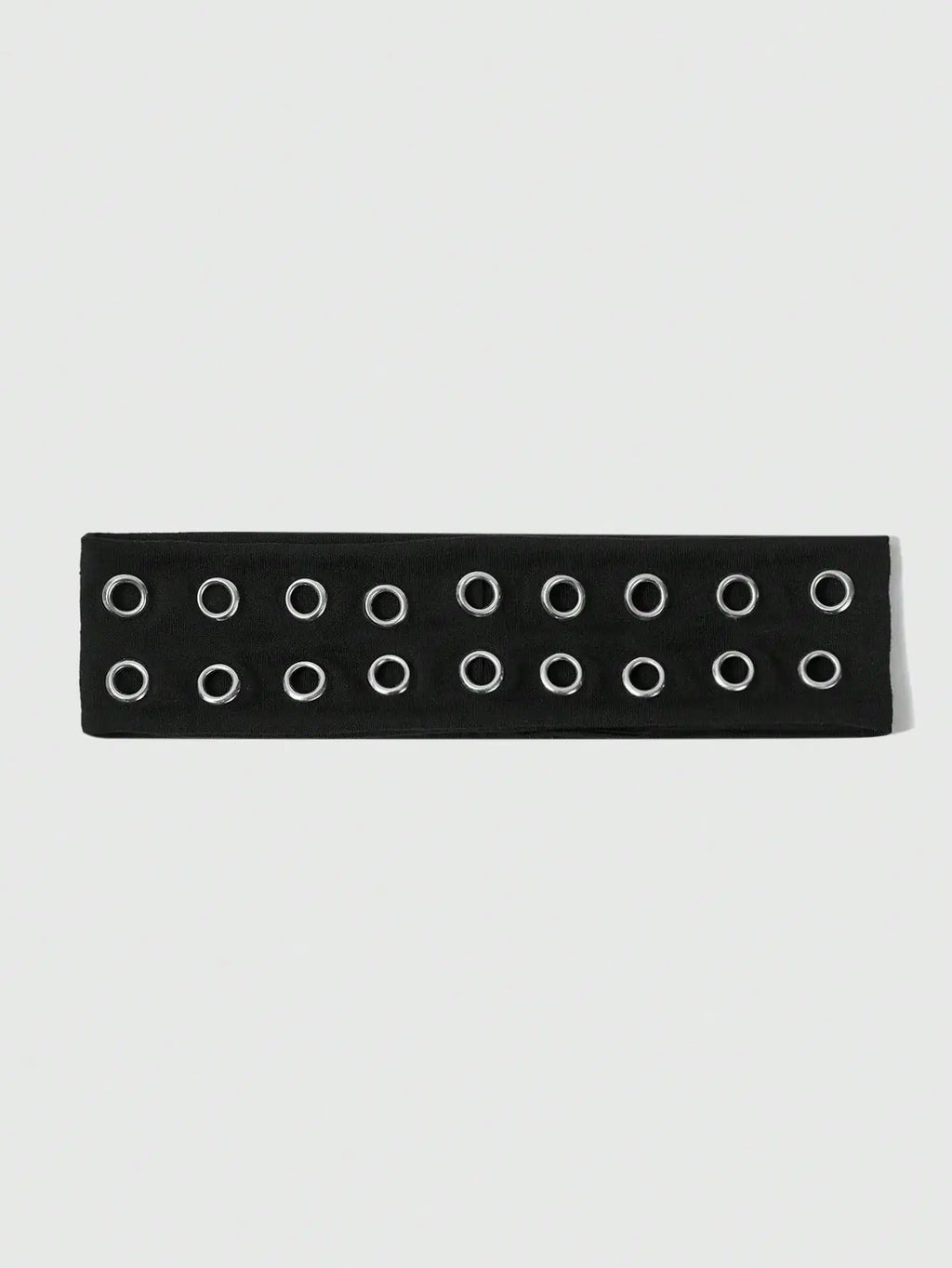 Grommet Detail Headband Punk Alternative Streetwear Hair Accessory