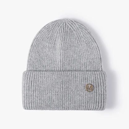 Soft Rabbit Fur Blend Acrylic Knit Beanie for Everyday Winter Casual Fashion and Comfort