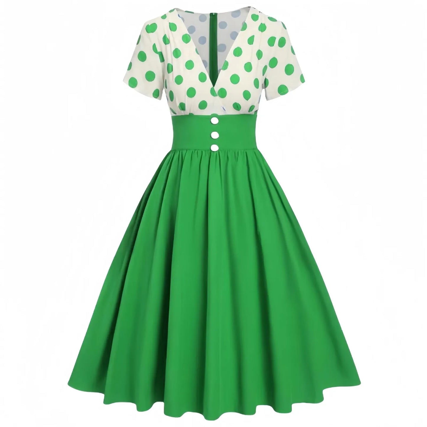 Retro Gothic Flare Dress with Manga Streetwear Aesthetic