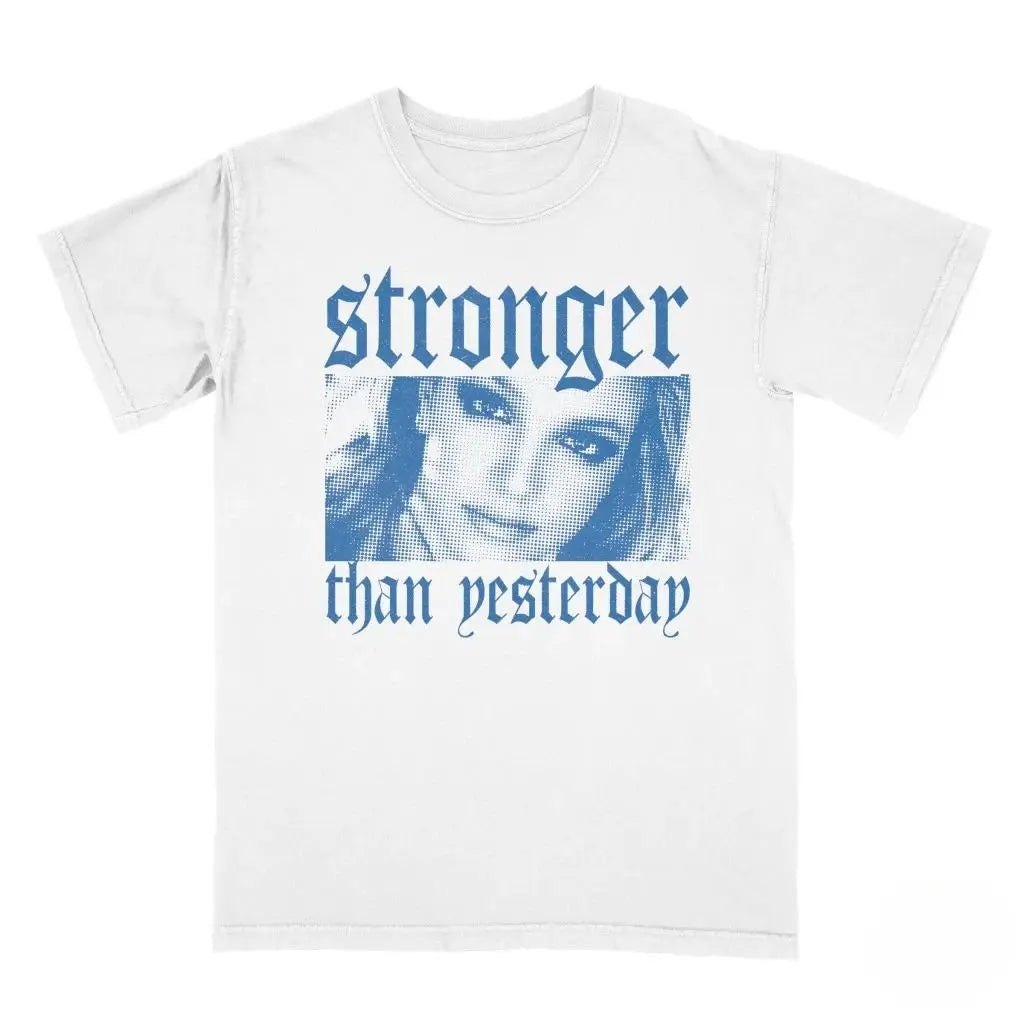 Oversized Portrait Graphic Cotton T-Shirt for Y2K Streetwear and Casual Styling
