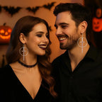 Medieval Sword Hoop Earrings for Gothic Punk and Alternative Styling